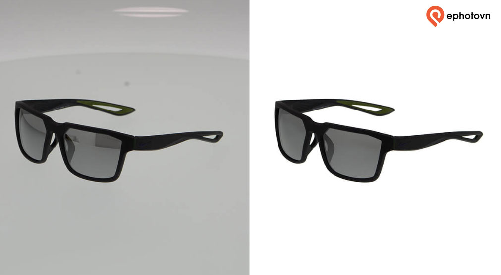 eyewear product photo editing