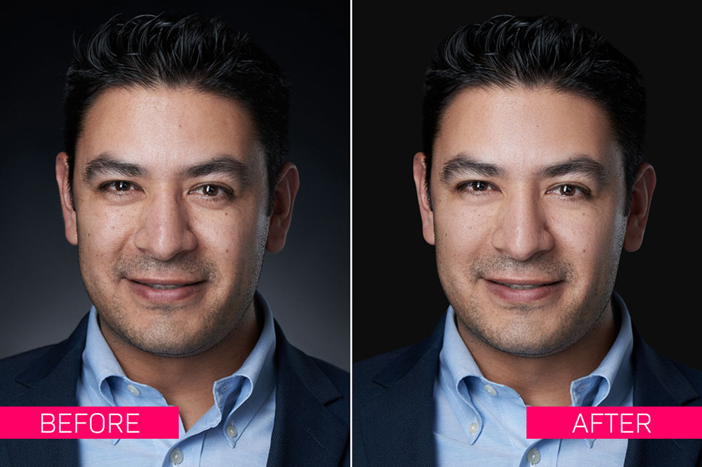 Headshot Photo Retouching