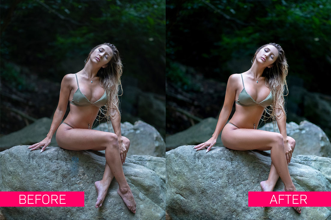 model photo retouching service