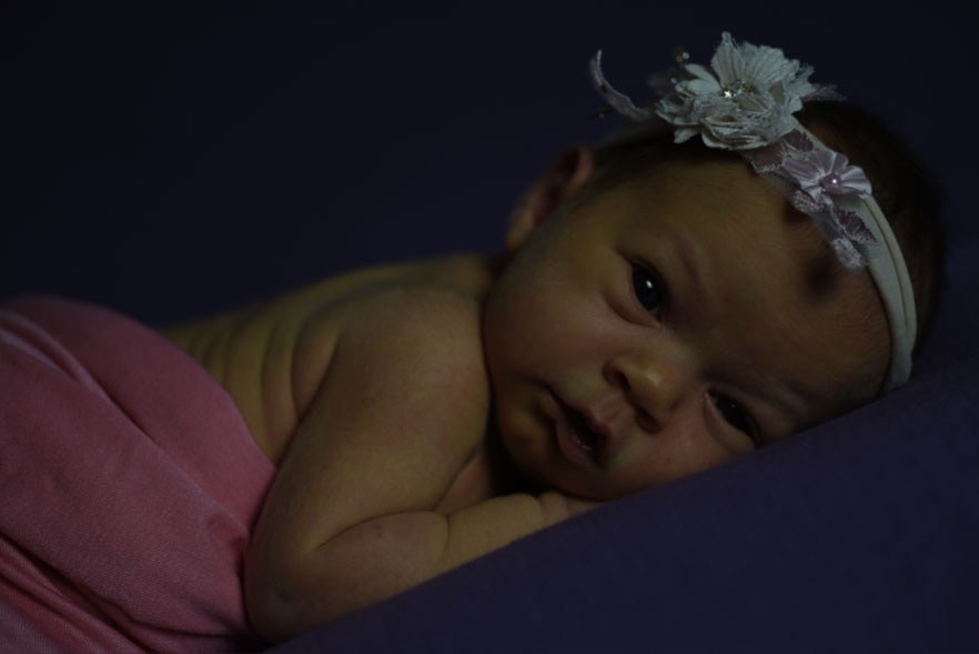 retouching newborn photos