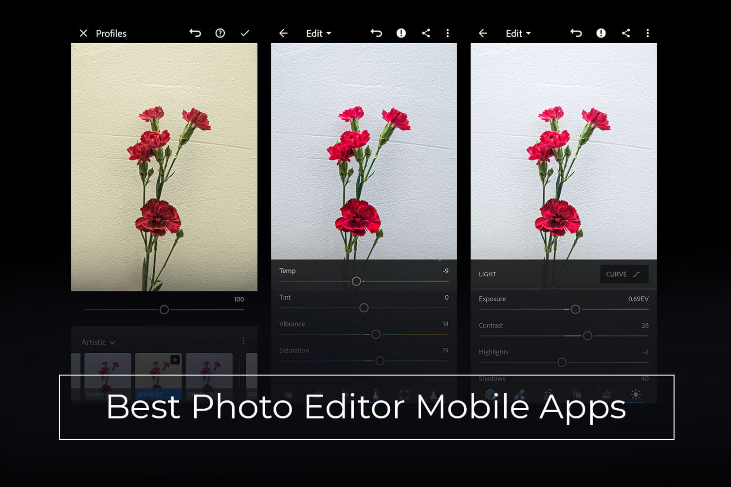 Best Photo Editor Mobile Apps