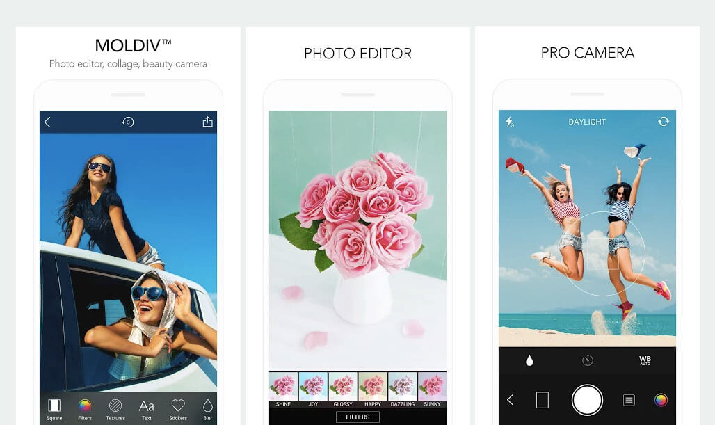 Moldiv Photo Editor App