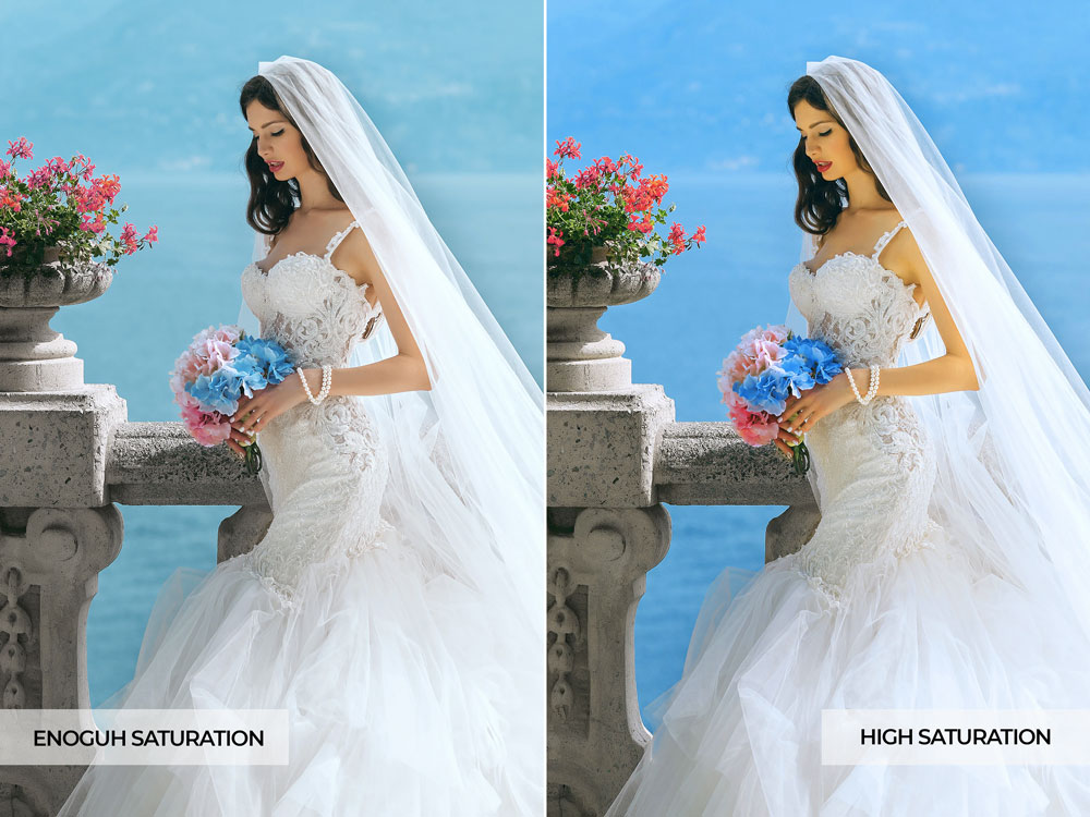 Photo Retouching Mistakes - High Saturation