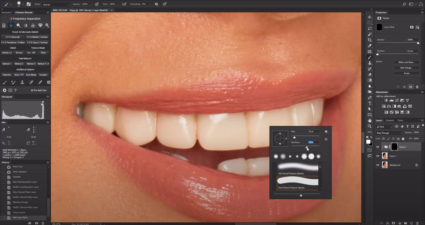 Whiten Teeth In Photoshop