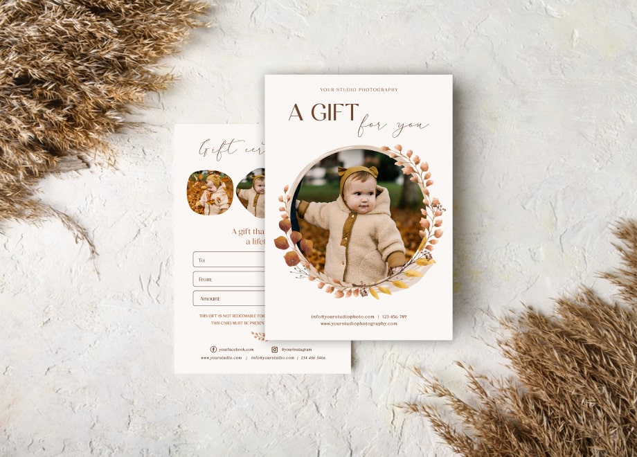 Children’s Gift Certificates Template