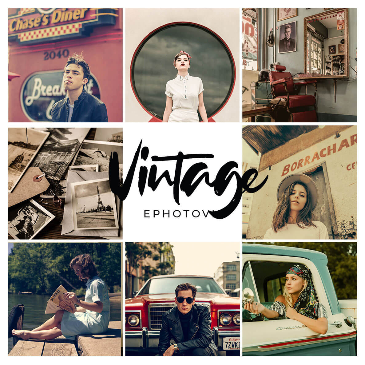 Vintage Retro – 5 Lightroom Presets