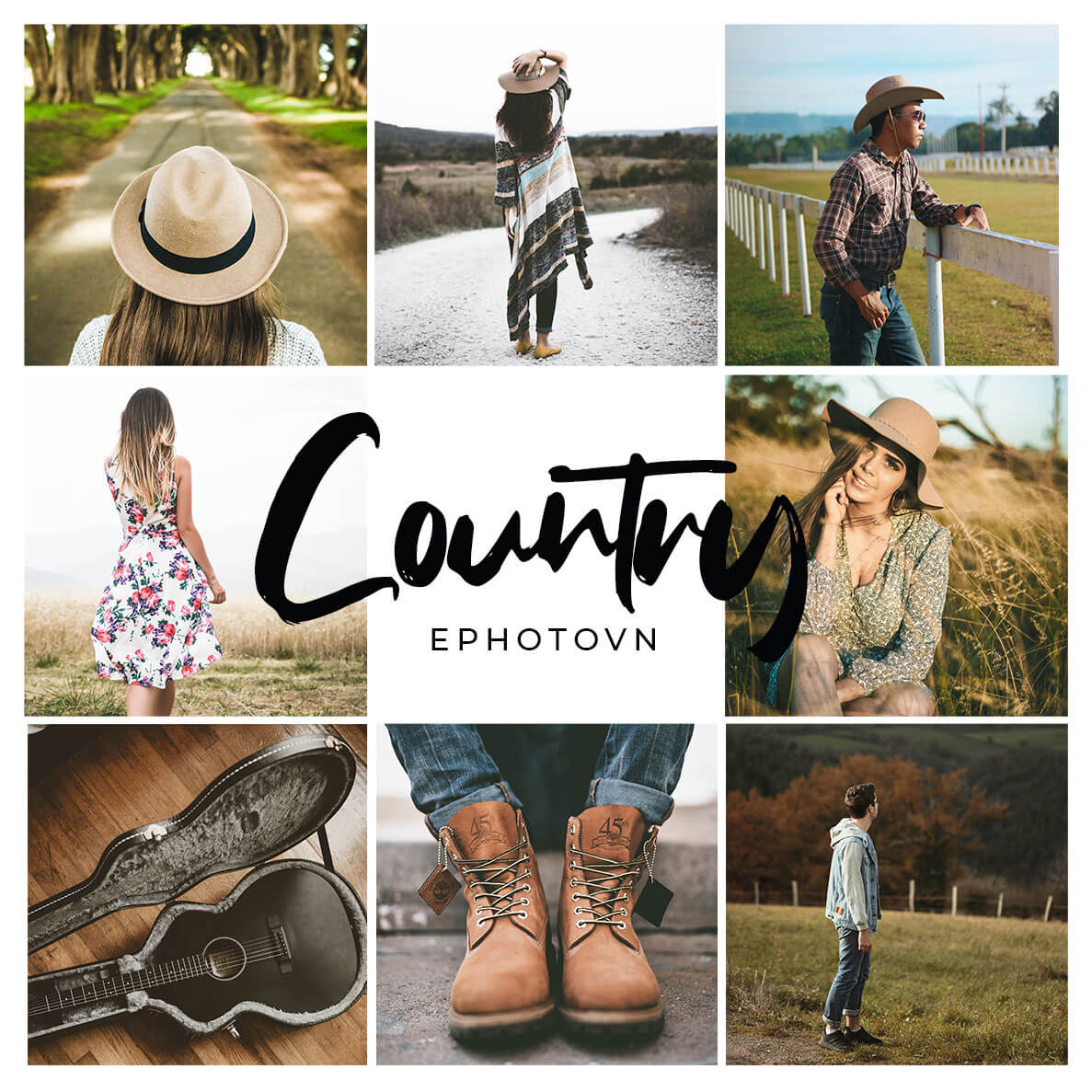 Vintage Country – 12 Lightroom Presets