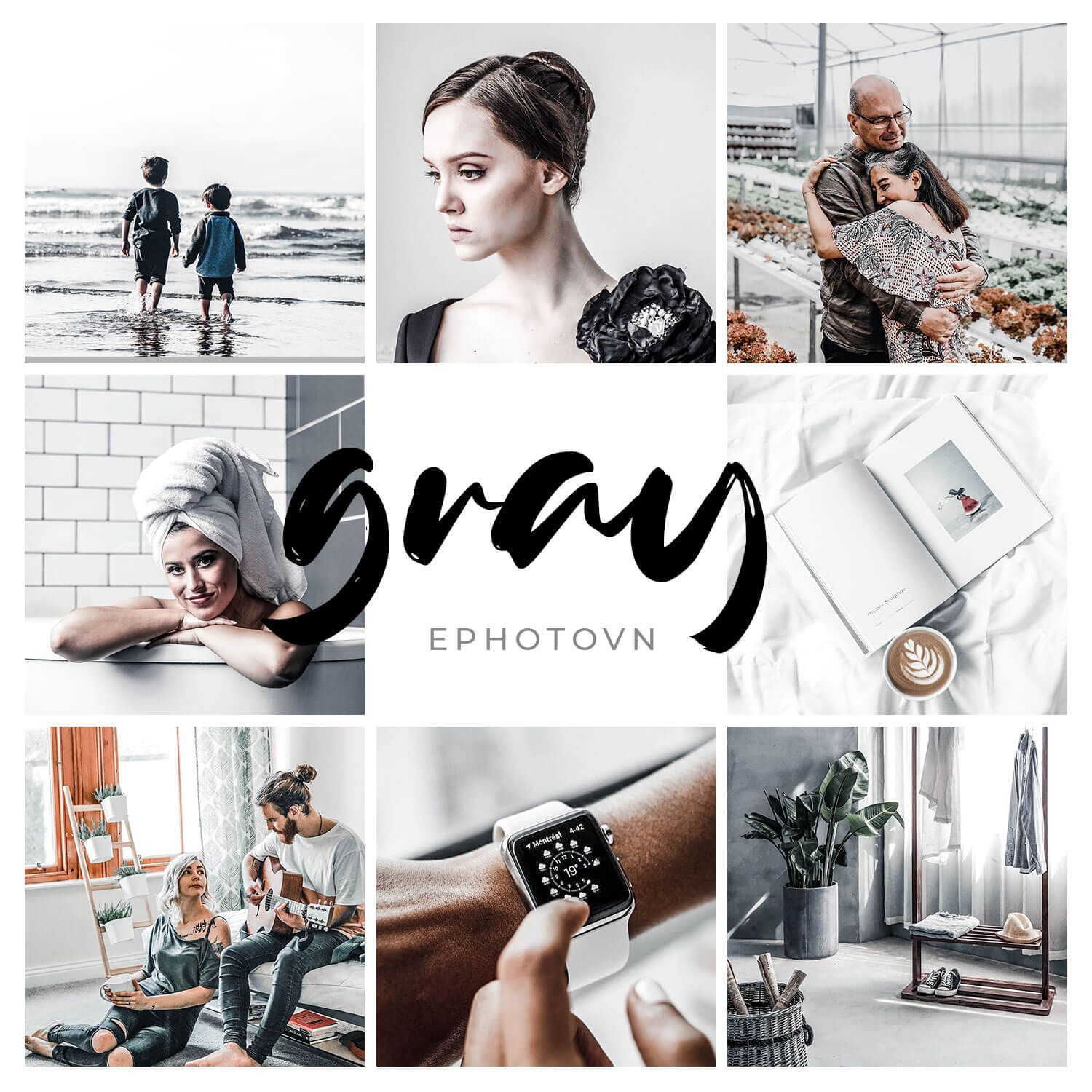 Gray – 5 Lightroom Presets