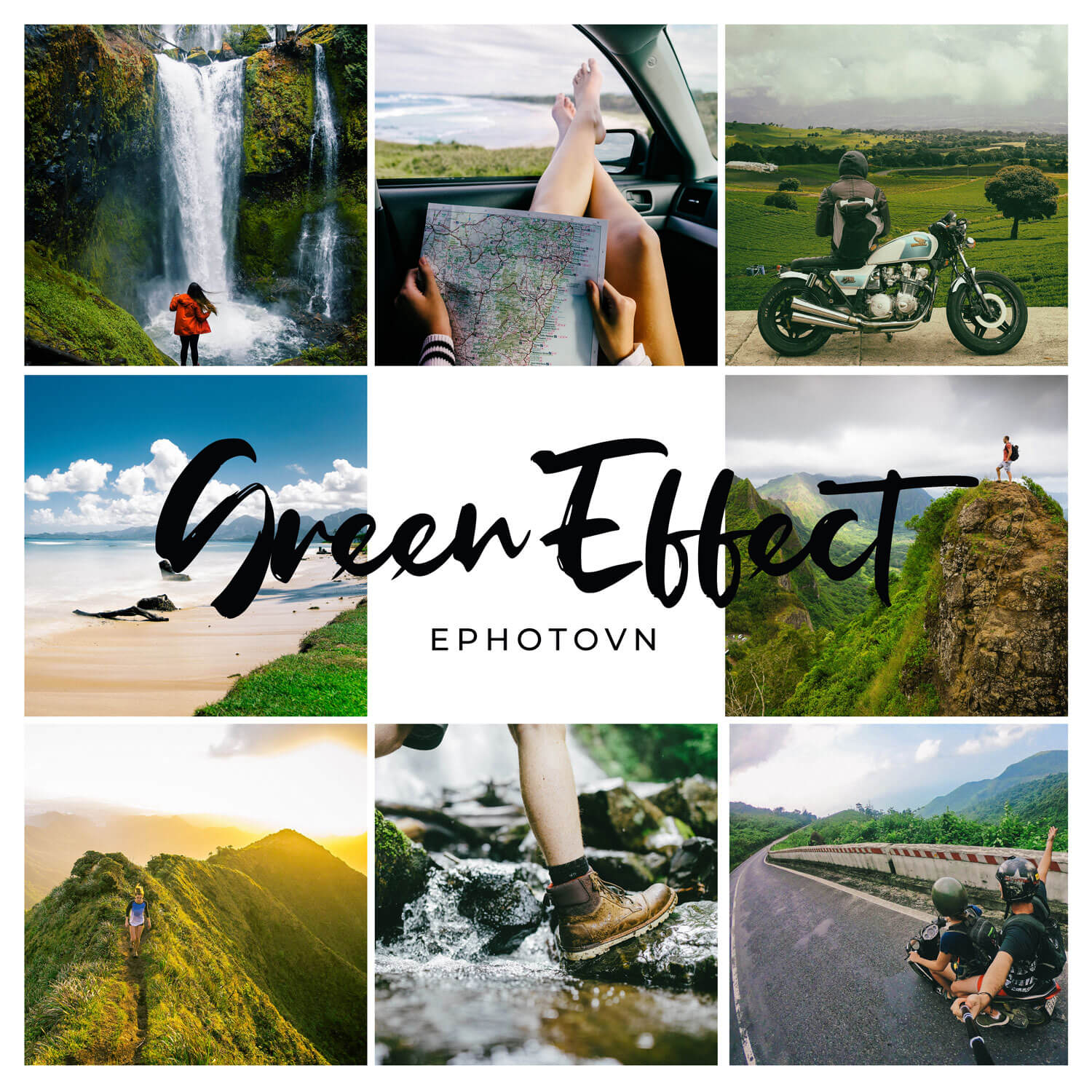 Green Effect – 5 Lightroom Presets