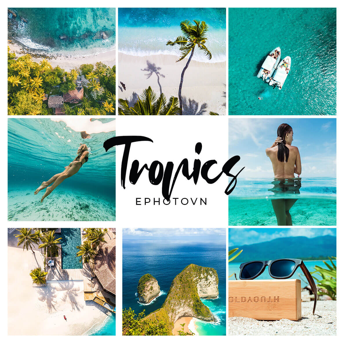 Tropics – 11 Lightroom Presets