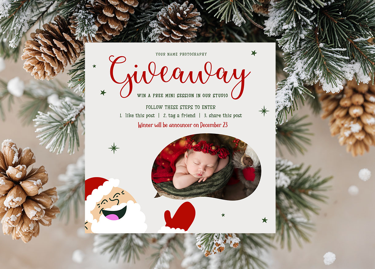 Newborn Christmas Giveaway